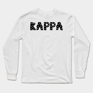 Kappa Star Letters Long Sleeve T-Shirt